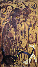 Chinese Style c1910 - Natalia Gontcharova