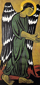 Archangel In Green - Natalia Gontcharova