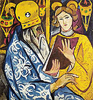 Prelate 1911 - Natalia Gontcharova reproduction oil painting