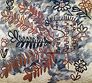 Peacock Russian Embroidery Style 1910 - Natalia Gontcharova