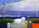 Paysage du Midi - Nicolas De Stael reproduction oil painting