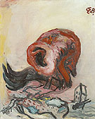 Ralf 1 1965 - George Baselitz reproduction oil painting