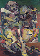 Four Stripes Idyl 1966 - George Baselitz
