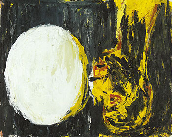 View out the Window 1982 - George Baselitz reproduction oil painting