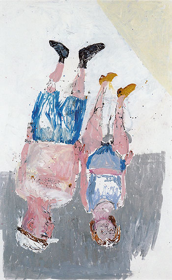 Recollection of Brussels Laces 2003 - George Baselitz reproduction oil painting