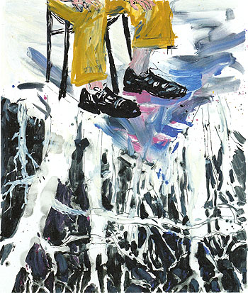 Ekely 2004 - George Baselitz reproduction oil painting