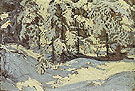 First Snow in Autumn c1915 - Tom Thomson reproduction oil painting