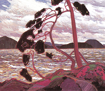 The West Wind 1917 - Tom Thomson reproduction oil painting