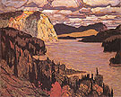 The Solemn Land 1921 - J.E.H. MacDonald reproduction oil painting
