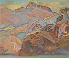 Sphinx Glacier Mt Garibaldi c1927 - Frederick Varley reproduction oil painting
