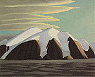 North Shore Baffin Island 1930 - Lawren Harris reproduction oil painting