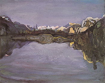 Mountain Lake c1930 - Frederick Varley reproduction oil painting
