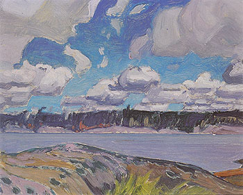 Georgian Bay 1931 - J.E.H. MacDonald reproduction oil painting