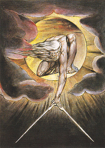 The Ancient of Days 1821 - William Blake reproduction oil painting