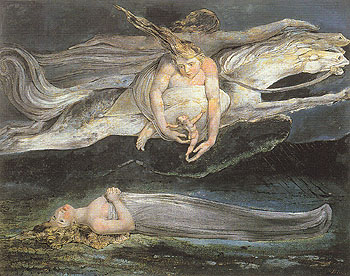 Pity c1795 - William Blake reproduction oil painting