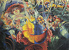 The Laugh 1911 - Umberto Boccioni reproduction oil painting