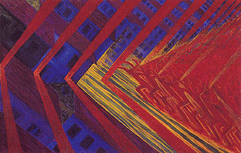 Revolt 1911 - Luigi Russolo reproduction oil painting