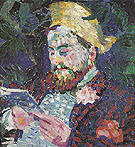 Portrait of Henri Carlier 1906 - Robert Delaunay reproduction oil painting