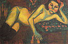 Yellow Nude 1908 - Sonia Delaunay reproduction oil painting