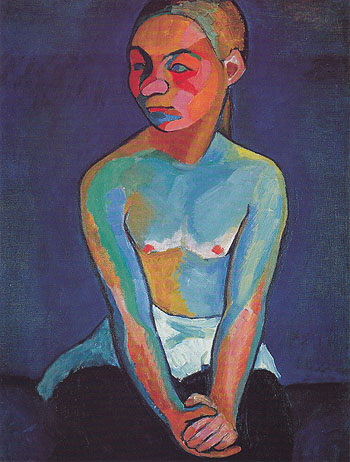 Young Finn 1907 - Sonia Delaunay reproduction oil painting