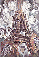 Eiffel Tower 1910 A - Robert Delaunay