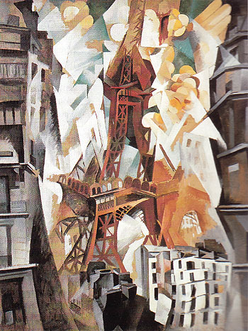Champ de Mars 1911 - Robert Delaunay reproduction oil painting