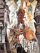 Champ de Mars 1911 - Robert Delaunay reproduction oil painting