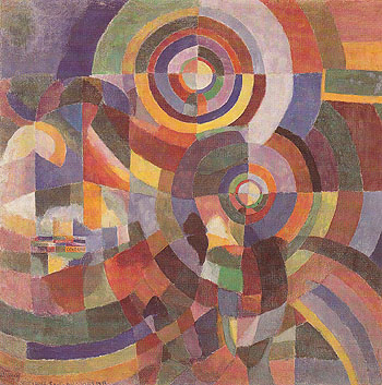 Electric Prisms 1914 - Sonia Delaunay reproduction oil painting