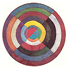 Disk First Nonobjective Painting c1912 - Robert Delaunay