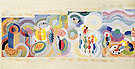 Long Journeys 1937 - Sonia Delaunay reproduction oil painting