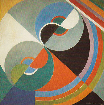 Rhythm Colour 1938 - Sonia Delaunay reproduction oil painting