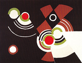 Coloured Rhythm 1948 - Sonia Delaunay reproduction oil painting
