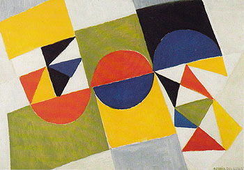 Rhythm Colour 1958 - Sonia Delaunay reproduction oil painting
