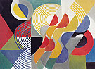 Composition Rhythm c1955 - Sonia Delaunay reproduction oil painting