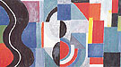 Syncopated Rhythm or the Black Serpent 1967 - Sonia Delaunay reproduction oil painting