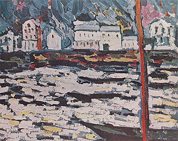 Reflections of Sunlight 1907 - Maurice de Vlaminck reproduction oil painting