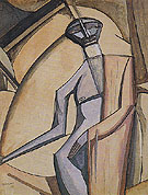 The Celibate 1909 - Percy Wyndham Lewis reproduction oil painting