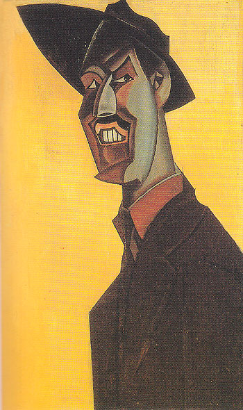 Mr Wyndham Lewis as a Tyro c1920 - Percy Wyndham Lewis reproduction oil painting