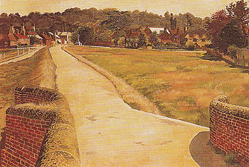 Cookham Moor 1937 - Stanley Spencer reproduction oil painting