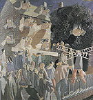 Christ Carrying the Cross 1920 - Stanley Spencer