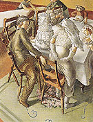 The Marriage at Cana Bride and Bridegroom 1953 - Stanley Spencer
