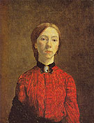 Self Portrait 1902 - John Gwen reproduction oil painting
