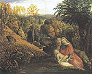 Rest on the Flight into Egypt c1824 - Samuel Palmer