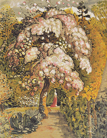 In a Shoreham Garden c1829 - Samuel Palmer reproduction oil painting