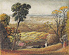 The Golden Valley c1833 - Samuel Palmer reproduction oil painting