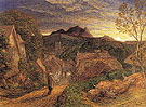 The Bellman c1864 - Samuel Palmer reproduction oil painting