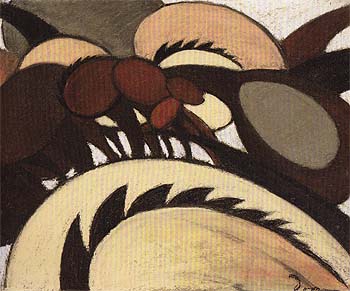 Team of Horses c1911 - Arthur Dove reproduction oil painting