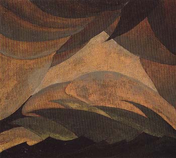 Golden Storm 1925 - Arthur Dove reproduction oil painting