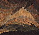 Golden Storm 1925 - Arthur Dove reproduction oil painting