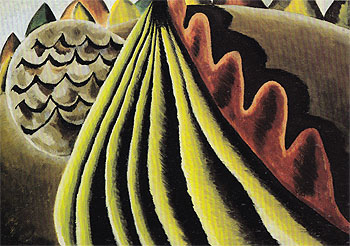 Fields of Grain as Seen from Train 1931 - Arthur Dove reproduction oil painting